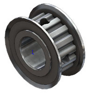 Puleggia dentata - 1729 - Tiny-Clutch | Helander Products, Inc. - per cinghia dentata / in alluminio / in acciaio