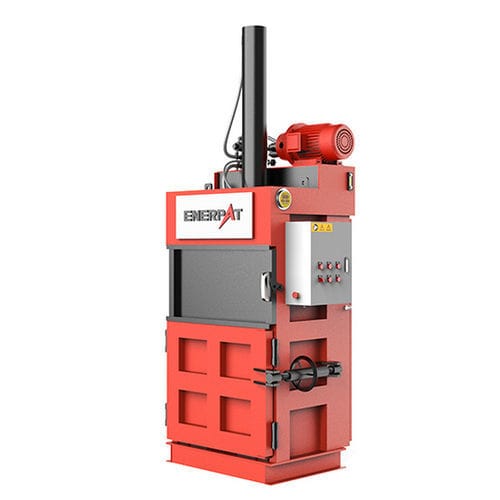 Pressa imballatrice per cartone - VB series - ENERPAT AMERICA - per bottiglie / per pneumatici / verticale