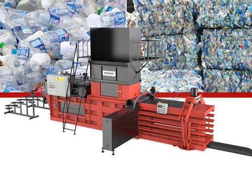 Pressa imballatrice per cartone - HBA-120-110125 - ENERPAT AMERICA - per carta / per plastica / per rifiuti