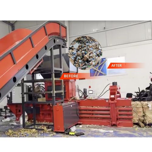 Pressa imballatrice per carta - HBA series - ENERPAT AMERICA - per tessili / per cartone / orizzontale