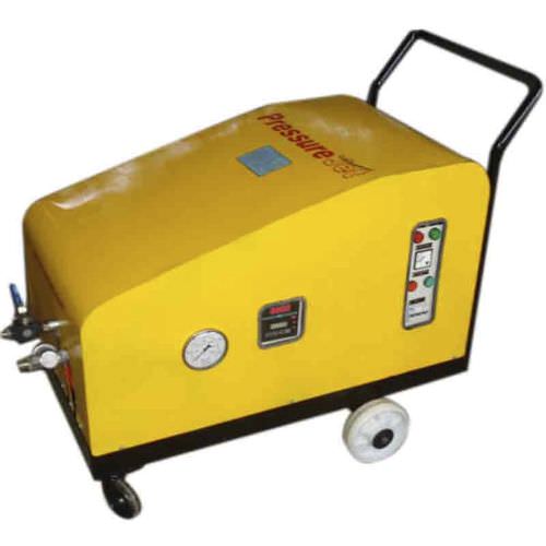 Pompa a pistone - PressureJet Systems Pvt. Ltd. - ad acqua / con motore a combustione / autoadescante