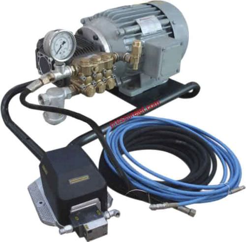 Pompa a pistone - PressureJet Systems Pvt. Ltd. - ad acqua / elettrica / industriale