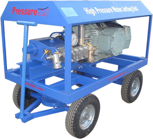 Pompa a stantuffo - PressureJet Systems Pvt. Ltd. - ad acqua / elettrica / industriale