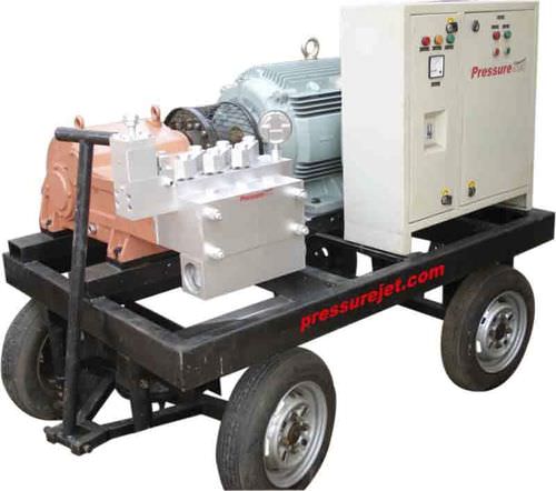 Pompa a stantuffo - PressureJet Systems Pvt. Ltd. - per nafta / per acque reflue / elettrica