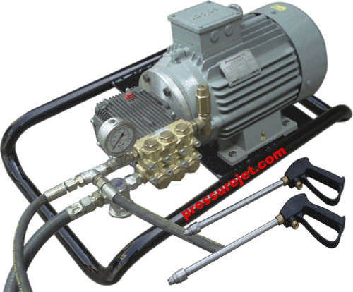 Pompa a pistone - PressureJet Systems Pvt. Ltd. - ad acqua / elettrica / industriale