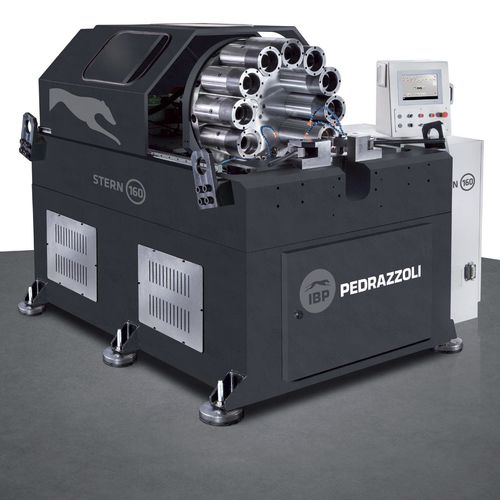 Formatrice con rullatura - STERN BROWN 160 - PEDRAZZOLI - orbitale / per tubi / di estremità di tubi