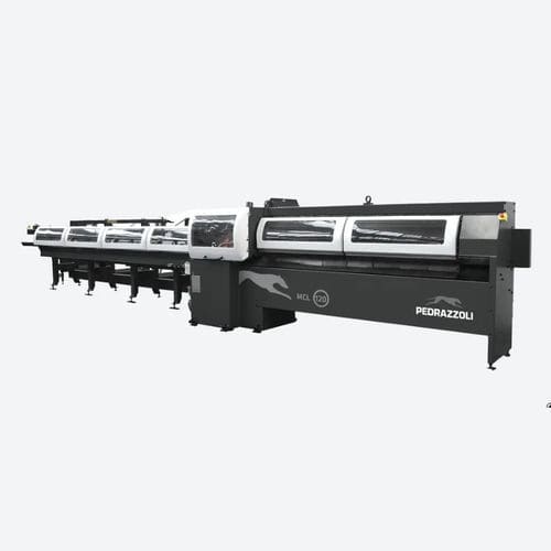 Linea di taglio a lama rotativa - MCL 120 - PEDRAZZOLI - rotativa / per metallo / per tubi