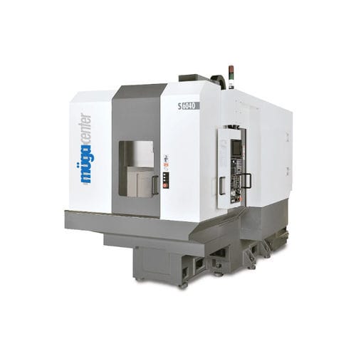 Centro di lavoro CNC 3 assi - S6040 - Müga Werkzeugmaschinen GmbH - verticale / a tavola rotante / SK40