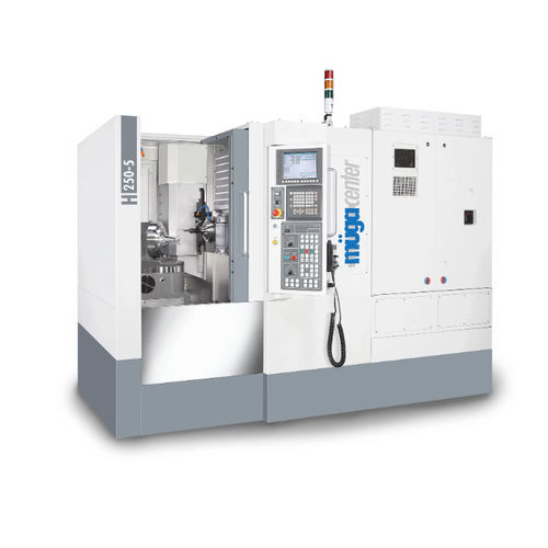 Centro di lavoro CNC 5 assi - H250-5 - Müga Werkzeugmaschinen GmbH - orizzontale / 36 utensili / compatto