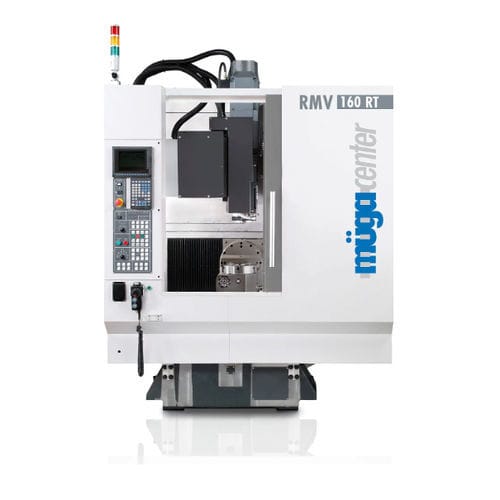 Centro di lavoro CNC 5 assi - RMV160-RT - Müga Werkzeugmaschinen GmbH - verticale / 24 utensili / compatto