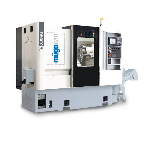 Centro di tornitura CNC - T6 - Müga Werkzeugmaschinen GmbH - 12 utensili / per pezzi lunghi / di alta precisione