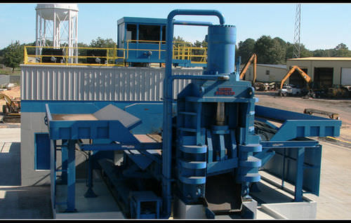 Pressa imballatrice per ferraglia - BSH series - Harris - verticale / a carico dall'alto