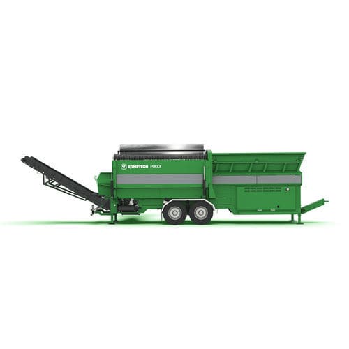 Vaglio per ambienti difficili - Maxx series - Komptech - mobile / a tamburo / per prodotti sfusi