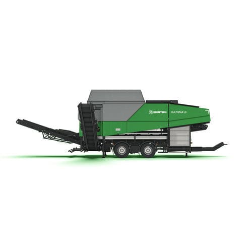 Vaglio a stella - Multistar L3 - Komptech - per trattamento biologico dei rifiuti / mobile / per prodotti sfusi
