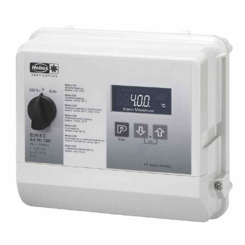 Regolatore di velocità digitale - EUR 6 C - Helios Ventilation - elettrico