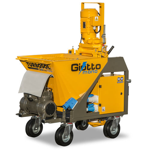Intonacatrice - GIOTTO MONO - TURBOSOL PRODUZIONE SRL - monofase