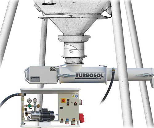 Miscelatore a vite conica - TURBOMIX M55 - TURBOSOL PRODUZIONE SRL - continuo / per liquidi / per calcestruzzo