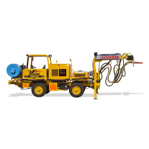 Spruzzatrice di calcestruzzo - DRAGON series - TURBOSOL PRODUZIONE SRL