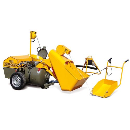 Trasportatore per sottofondi su semi rimorchio - Transmat 250 E - TURBOSOL PRODUZIONE SRL