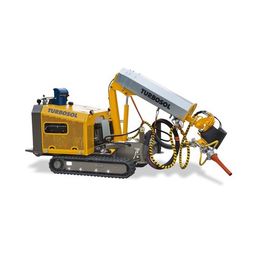 Spruzzatrice di calcestruzzo - TSR7 - TURBOSOL PRODUZIONE SRL - cingolata
