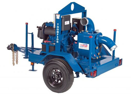 Pompa centrifuga - HT series - Thompson Pump - per acque reflue / elettrica / autoadescante