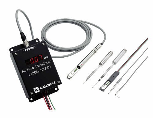Trasmettitore di misura per anemometro - 6332/6332D - Kanomax USA