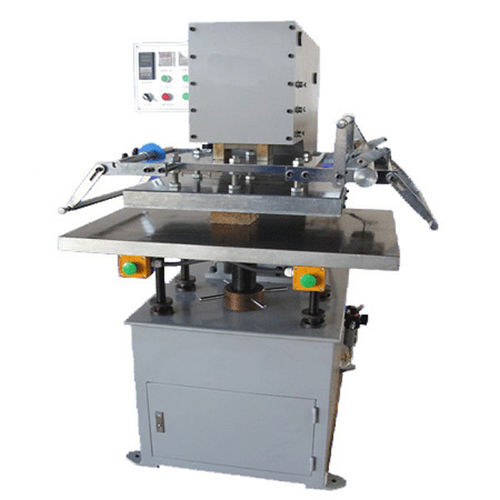 Macchina di stampa a caldo di lamine elettropneumatica - H-TC-300/400/500/600 - LC Printing Machine Factory Limited - per grandi superfici di impressione / con alimentaziona automatica / per cuoio