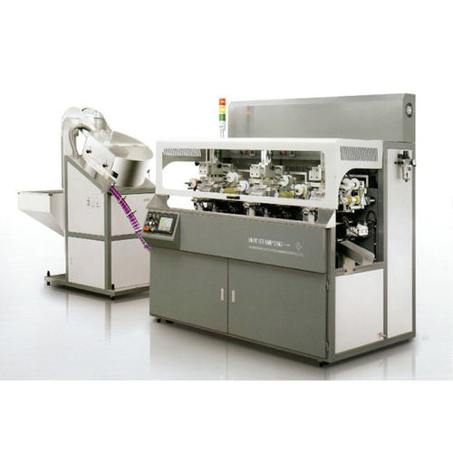 Macchina di stampa a caldo di lamine elettropneumatica - H-TBD2 - LC Printing Machine Factory Limited - per grandi superfici di impressione