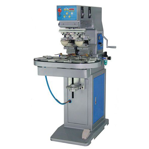Macchina tampografica a calamaio chiuso - S2-250C/8T - LC Printing Machine Factory Limited - semiautomatica / a 2 colori / per l'industria dei giocattoli