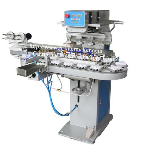 Macchina tampografica a calamaio chiuso - S4-250TAC - LC Printing Machine Factory Limited - a 4 colori / per l'industria dei giocattoli / per l'industria elettronica