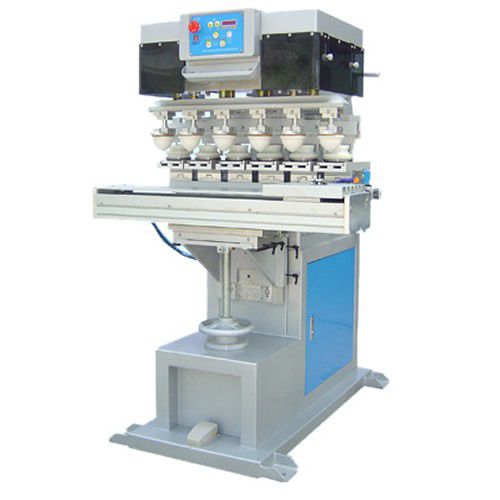Macchina tampografica a calamaio chiuso - M6-250T - LC Printing Machine Factory Limited - a 6 colori / per l'industria dei giocattoli / per l'industria elettronica