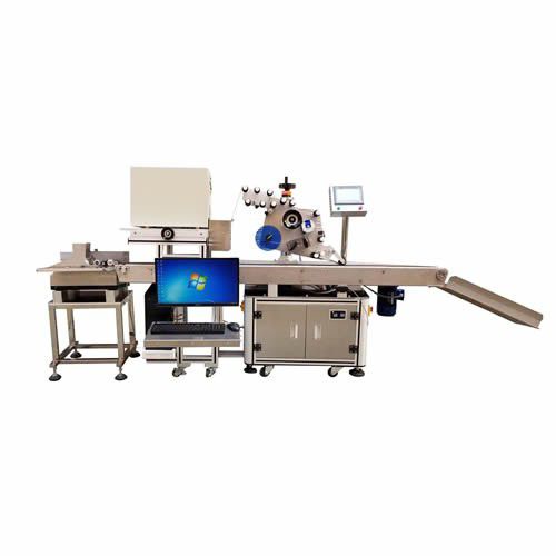 Etichettatrice controllata da PLC - ALM-115P - LC Printing Machine Factory Limited - semiautomatica / per bottiglie / per tubi