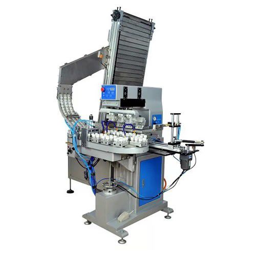 Macchina tampografica a calamaio chiuso - AP-600 - LC Printing Machine Factory Limited - automatica / a 2 colori / per l'industria dei giocattoli