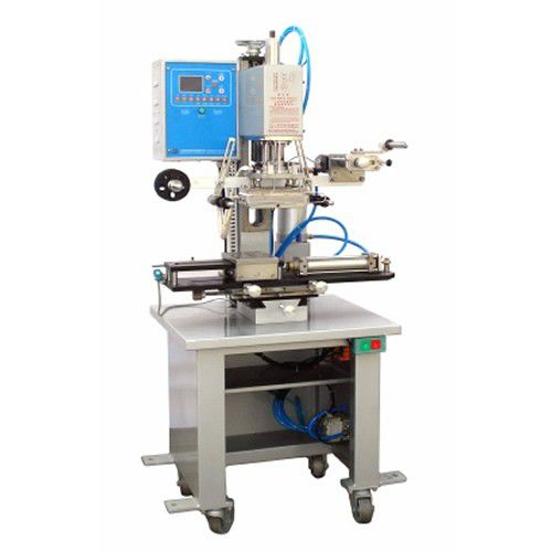 Macchina di stampa a caldo di lamine elettropneumatica - 6BC-150 - LC Printing Machine Factory Limited - per grandi superfici di impressione / con alimentaziona automatica / per cuoio