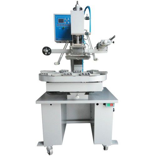 Macchina di stampa a caldo di lamine elettropneumatica - 2A/C - LC Printing Machine Factory Limited - per grandi superfici di impressione / con alimentaziona automatica / per cuoio
