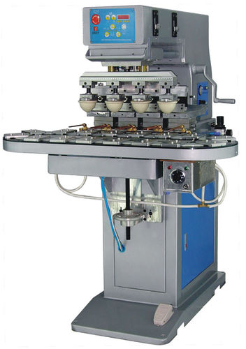 Macchina tampografica a calamaio aperto - S4/C  - LC Printing Machine Factory Limited - automatica / per l'industria dei giocattoli