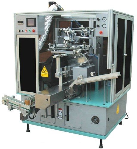 Macchina serigrafica automatica - STUV-01 - LC Printing Machine Factory Limited - monocromatica / per tappi di plastica