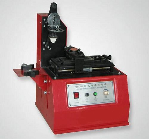 Macchina tampografica a calamaio chiuso - TDY-380 - LC Printing Machine Factory Limited - manuale / da ufficio