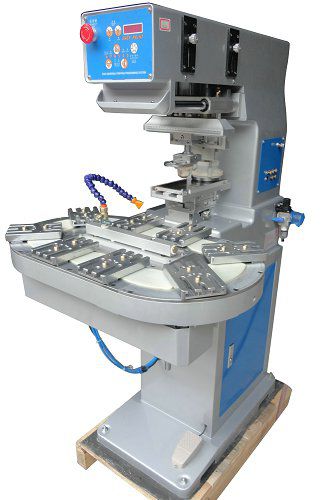 Macchina tampografica a calamaio chiuso - P1-250C/8T - LC Printing Machine Factory Limited - rotativa