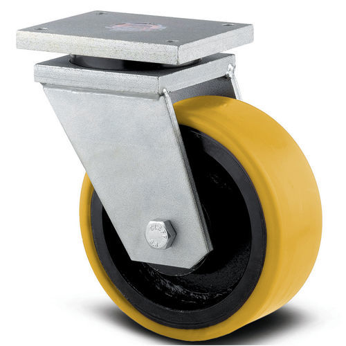 Ruota girevole - OMIKRON - TENTE ® - con piastra girevole / gemellata / industriale