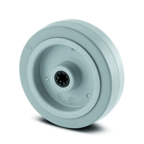 Ruota con fascia - ELASTECH - TENTE ® - in gomma siliconica / antitraccia / elastica
