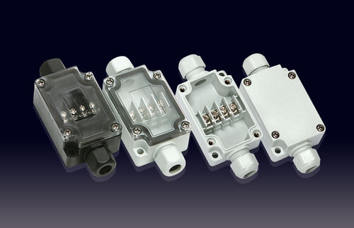 Scatola di raccordo da parete - BC-T-4PC series - BOXCO Inc. - in PBT / per cavo / con premistoppa