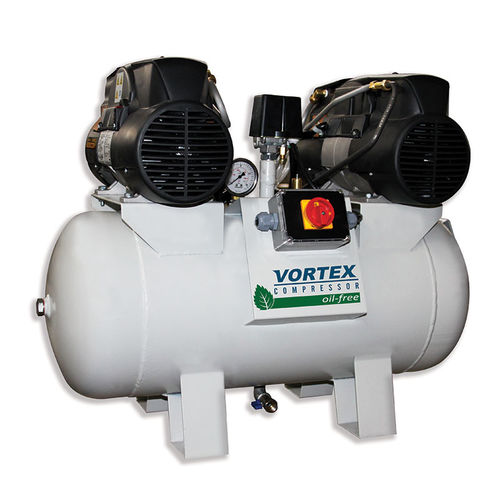 Compressore a pistone - VOFP series - Vortex Compressor - d'aria / con motore elettrico / fisso