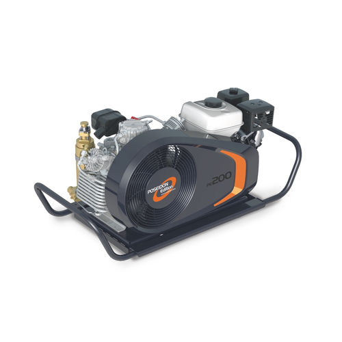 Compressore a pistone - PE-T series - BAUER KOMPRESSOREN GmbH - per aria respirabile / con motore elettrico / portatile