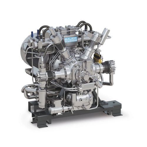 Compressore raffreddato ad acqua - I 26 series - BAUER KOMPRESSOREN GmbH - a pistone / d'aria / di azoto