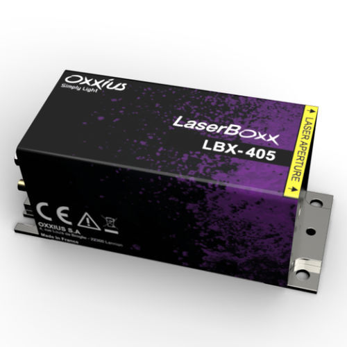 Diodo laser continuo - LBX-405 - Oxxius - pulsato / a stato solido / visibile