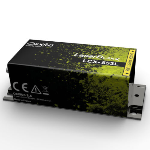 Laser continuo - LCX-553L - Oxxius - a stato solido / visibile / per applicazioni mediche