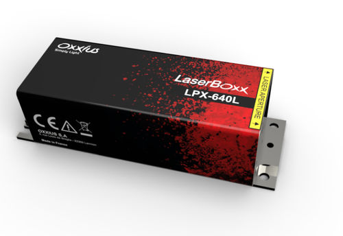 Laser continuo - LPX-640L - Oxxius - a stato solido / visibile / di pompaggio