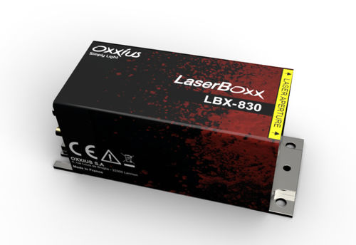 Diodo laser continuo - LBX-830 - Oxxius - a fibra / visibile / per marcatura