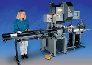 Punzonatrice automatica - M512  - Spartanics - per carta di plastica / alimentata a bobina